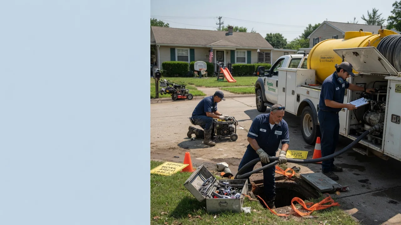 Septic Tank Pumping in Creve Coeur, IL near me